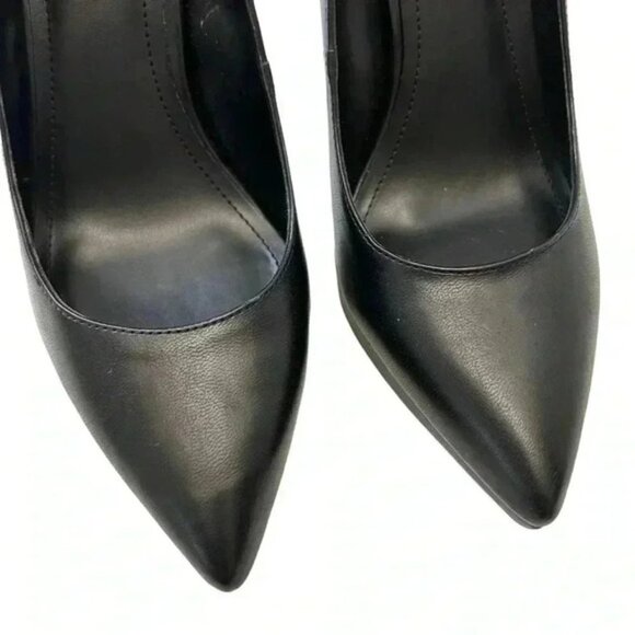 BCGBeneration Pumps Pointy Toe Platform High Heel Stilettos Black Court Shoes 7 - Picture 13 of 16